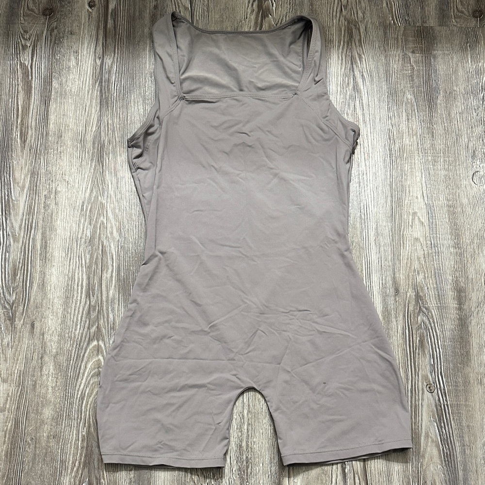 SHEIN Taupe Sleeveless Jumpsuit